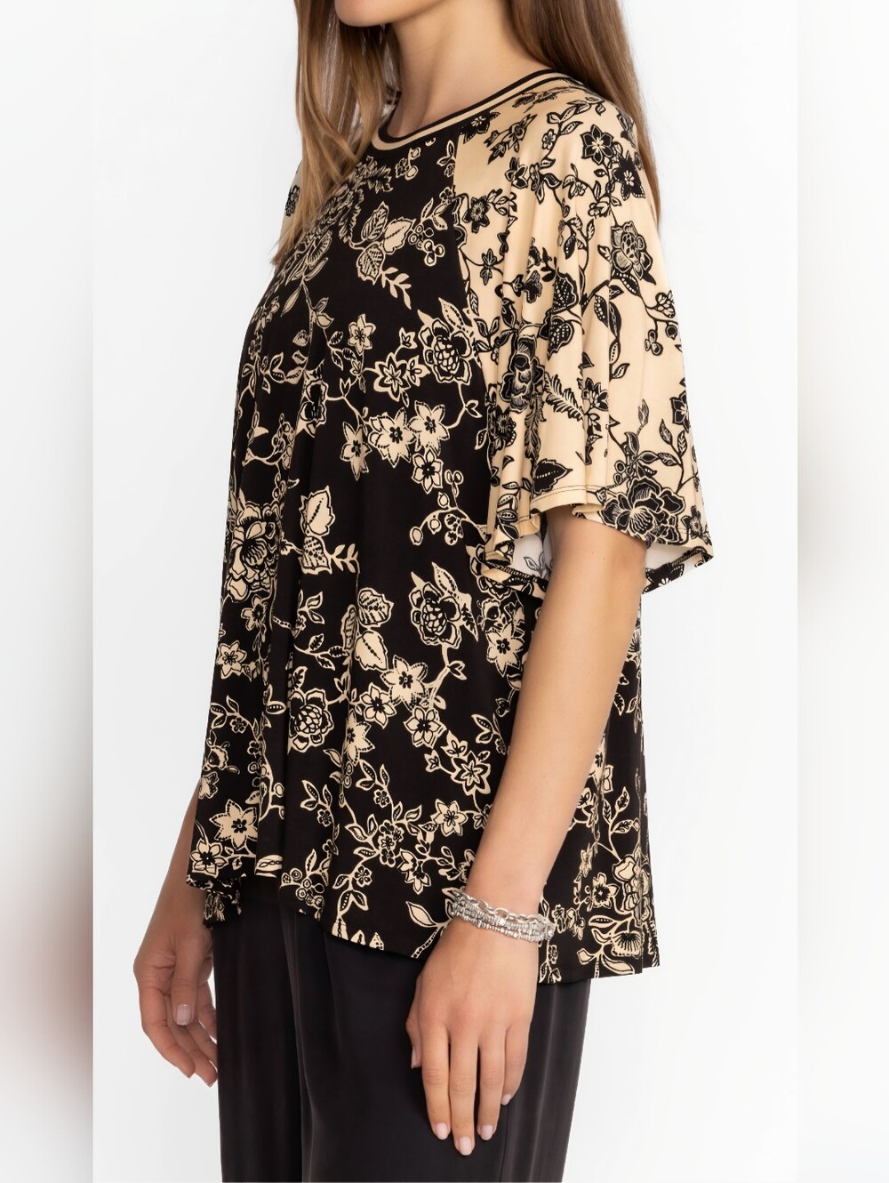 JOHNNY WAS * THE JANIE FAVORITE FLUTTER RAGLAN SLEEVE - Picture 3 of 10